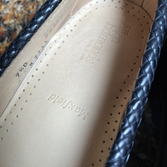 Allen Edmonds black tassel loafer Maxfield 9.5 B made in USA style 73248 47711 - Picture 5 of 12